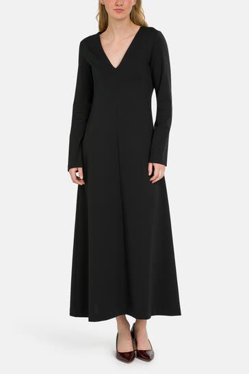 DRYKORN Maxikleid 'Mesmera' schwarz