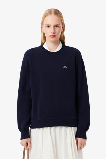 LACOSTE Strickpullover navy