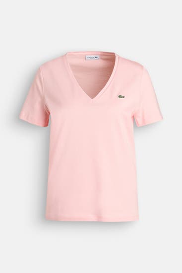 LACOSTE - T-Shirt rosa