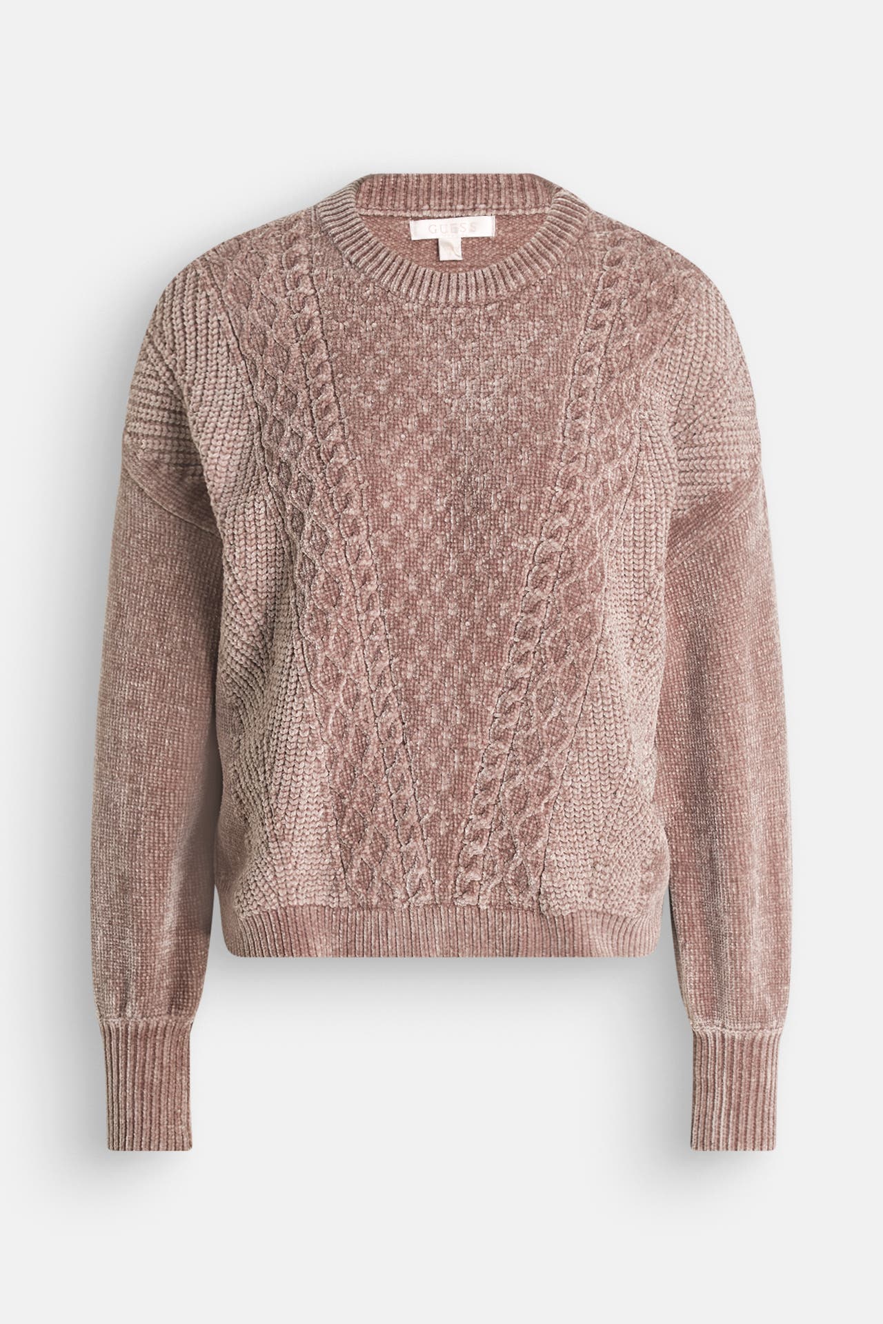GUESS Strickpullover 'Seto' hellbraun, Bild 1