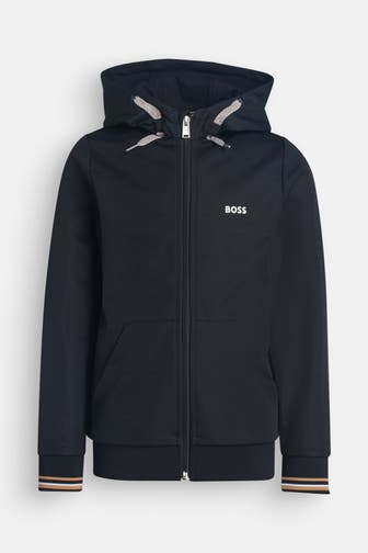 BOSS Sweatjacke schwarz