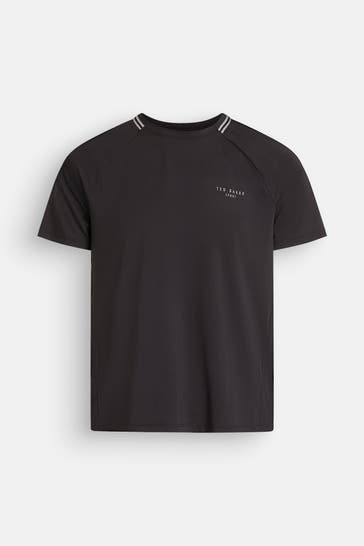 TED BAKER T-Shirt schwarz