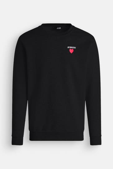 LOVE MOSCHINO Sweatjacke schwarz