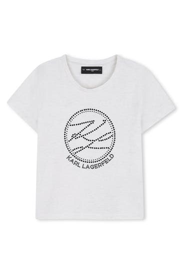 KARL LAGERFELD T-Shirt hellgrau