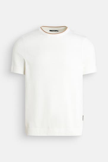 HECHTER Paris Strickshirt weiß