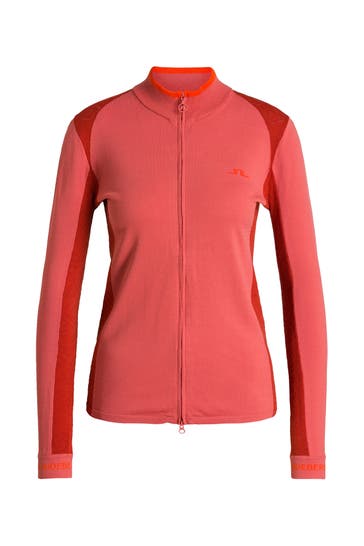 J.LINDEBERG SPORTSWEAR Strickjacke 'Alma' zweifarbig