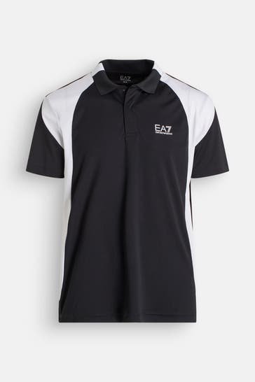 EA7 Polo-Shirt zweifarbig
