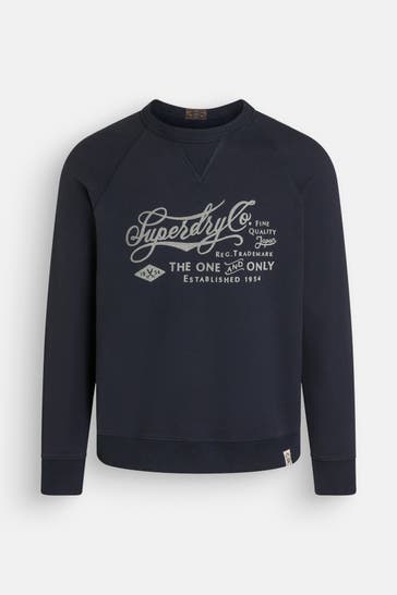 SUPERDRY Sweatshirt nachtblau
