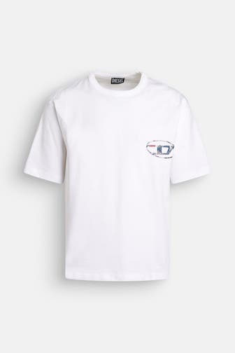 DIESEL T-Shirt weiß