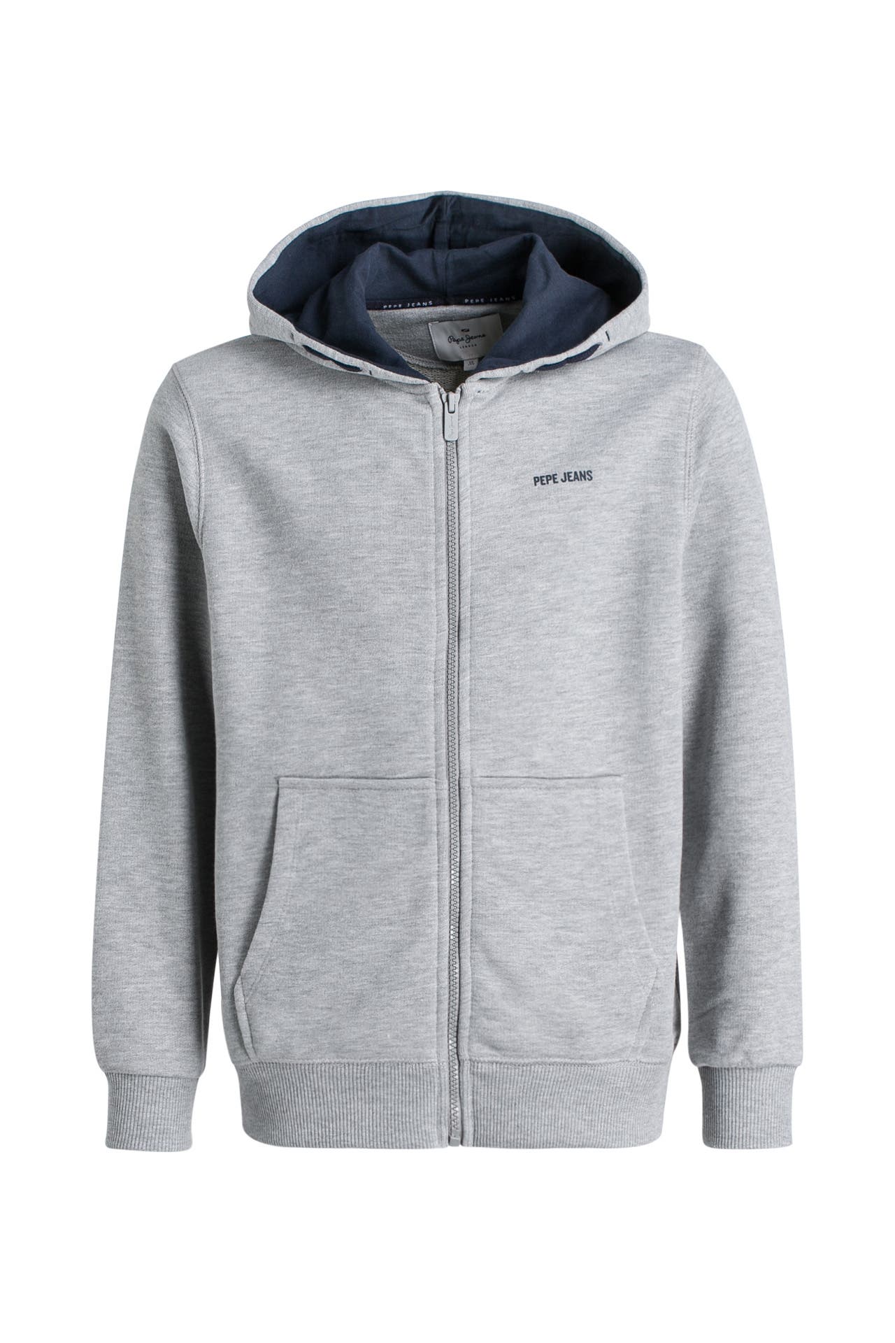 PEPE JEANS Sweatjacke 'Tim' hellgrau, Bild 1