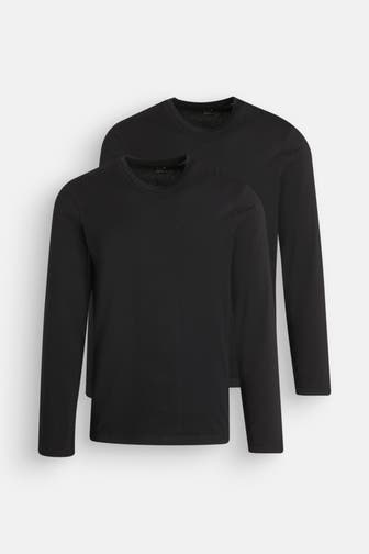 MAVI 2er-Pack Longsleeves schwarz