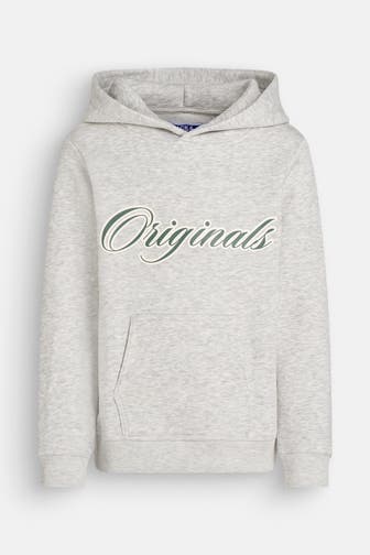 JACK & JONES Sweatshirt hellgrau