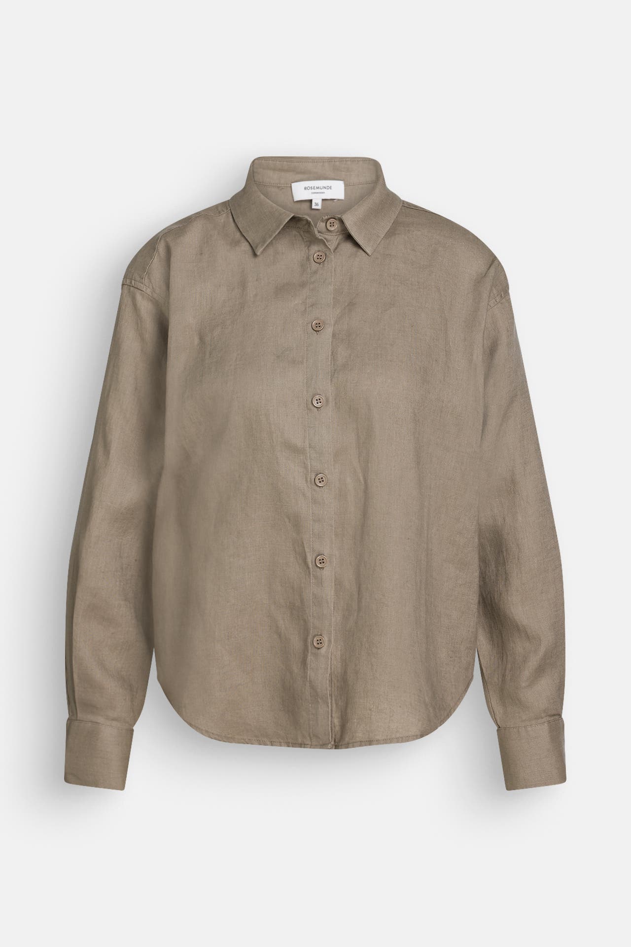 ROSEMUNDE Leinenbluse taupe, Bild 1