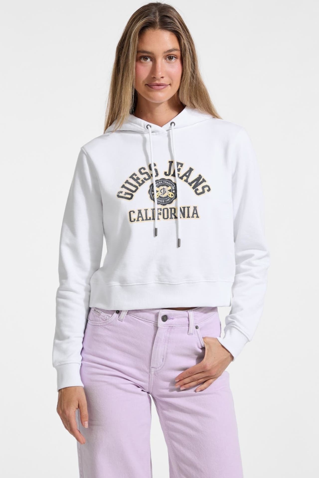 GUESS Hoodie weiß, Bild 1