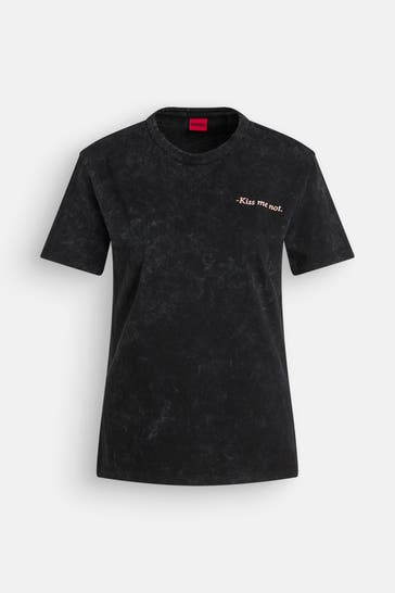 HUGO T-Shirt schwarz