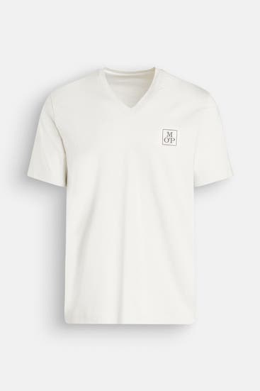 MARC O'POLO - T-Shirt weiß