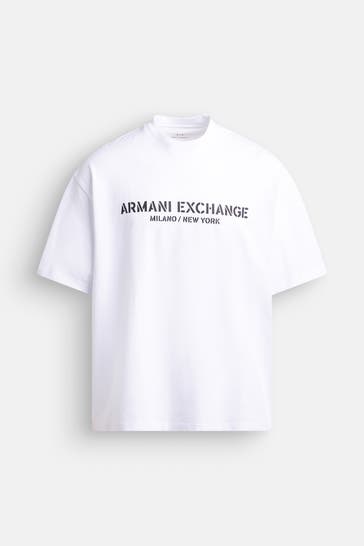 ARMANI EXCHANGE T-Shirt weiß
