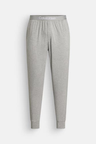 CALVIN KLEIN Pyjamahose hellgrau