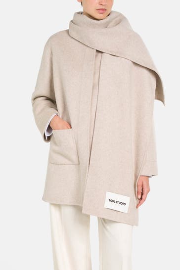 SMITH & SOUL Wollmix-Jacke beige