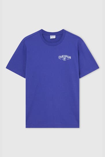 CHAMPION Royal blue T-Shirt