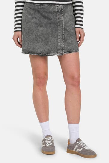 MARC O'POLO DENIM Jeansrock dunkelgrau