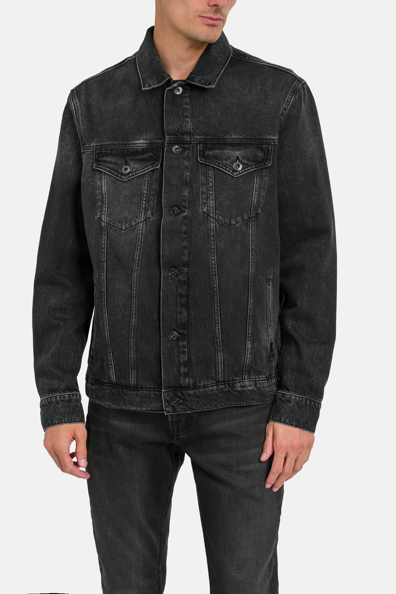 PEPE JEANS Jeansjacke schwarz, Bild 1
