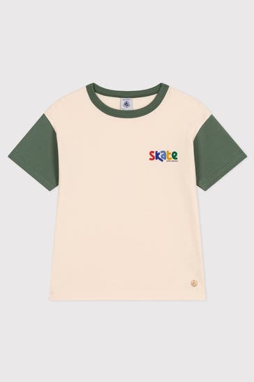 PETIT BATEAU T-Shirt creme 