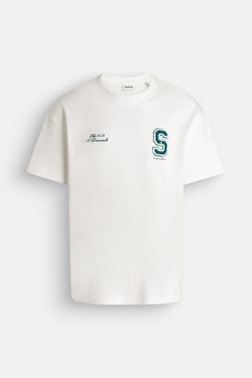 !SOLID T-Shirt weiß