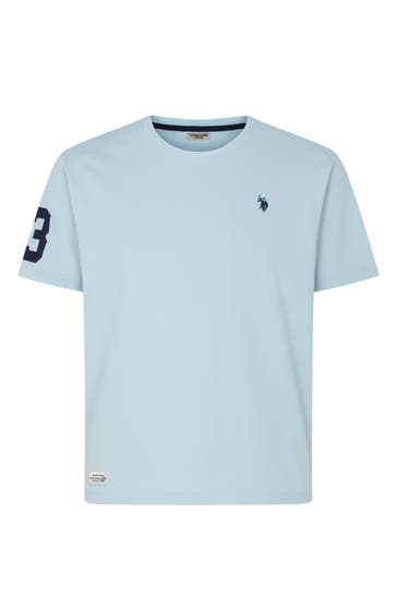 U.S. POLO ASSN. T-Shirt hellblau