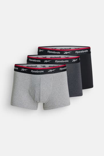 REEBOK 3er-Pack Boxer Trunks mehrfarbig