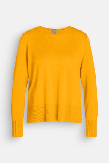 FTC Kaschmir-Pullover sonnengelb