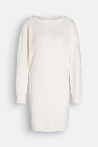 ARMANI EXCHANGE Wollmix-Kleid ecru