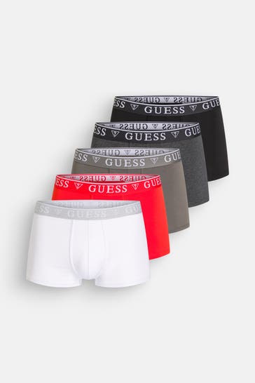GUESS 5er-Pack Boxer Trunks mehrfarbig