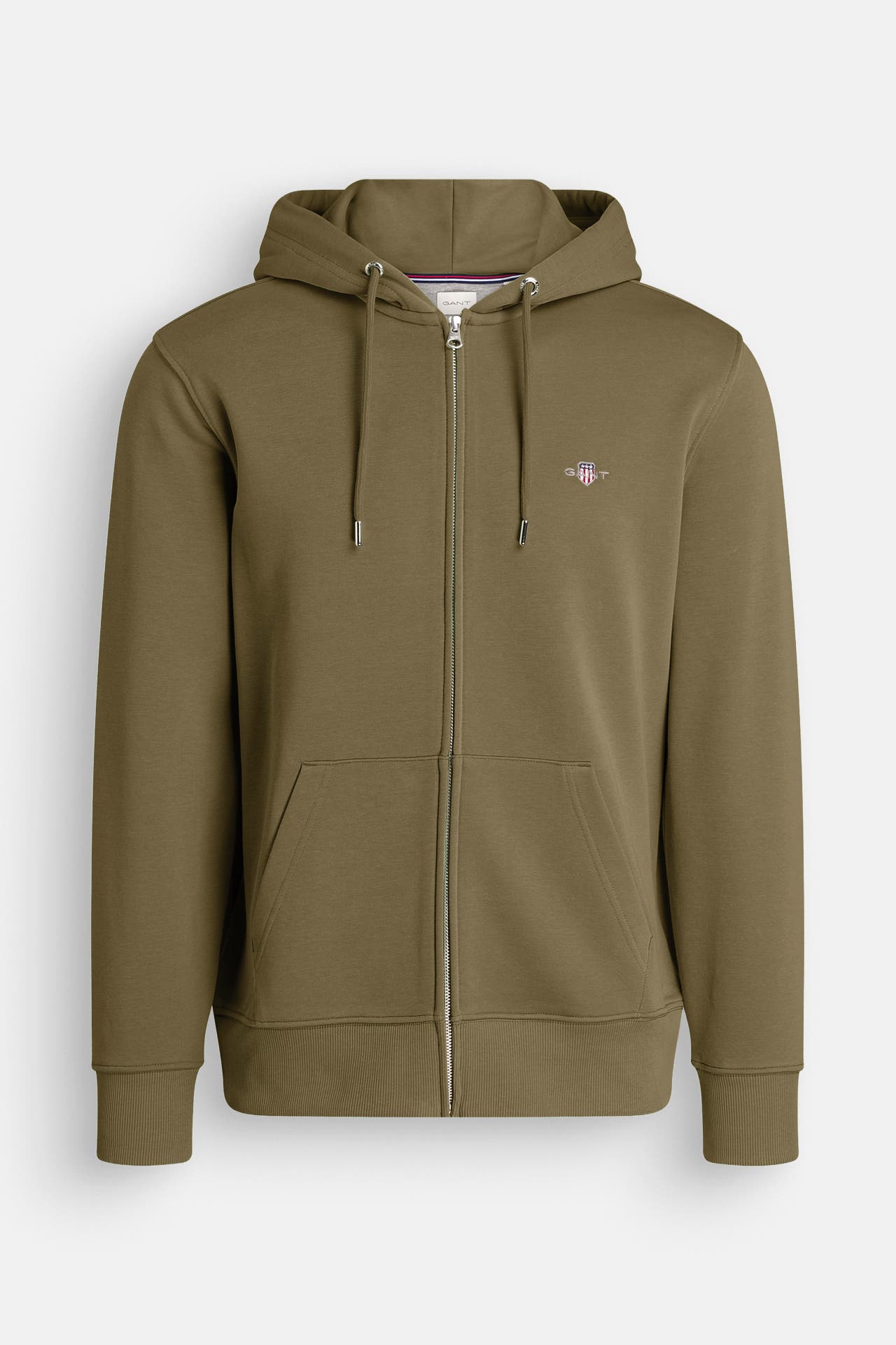 GANT Sweatjacke khaki, Bild 1