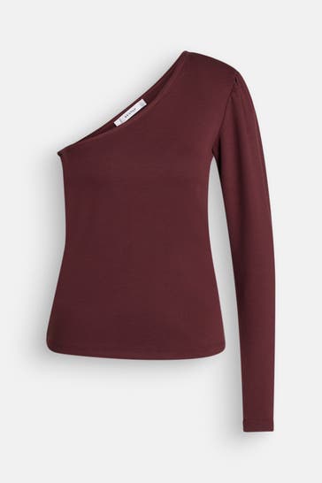 GESTUZ Longsleeve dunkelbraun