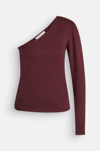 GESTUZ Longsleeve dunkelbraun