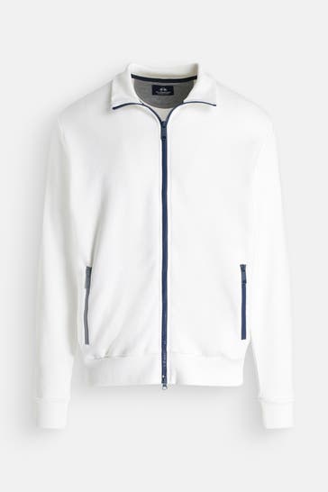 LA MARTINA Sweatjacke weiß