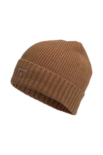 GANT Strickmütze hellbraun
