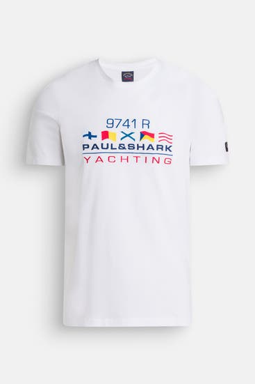 PAUL & SHARK - T-Shirt weiß