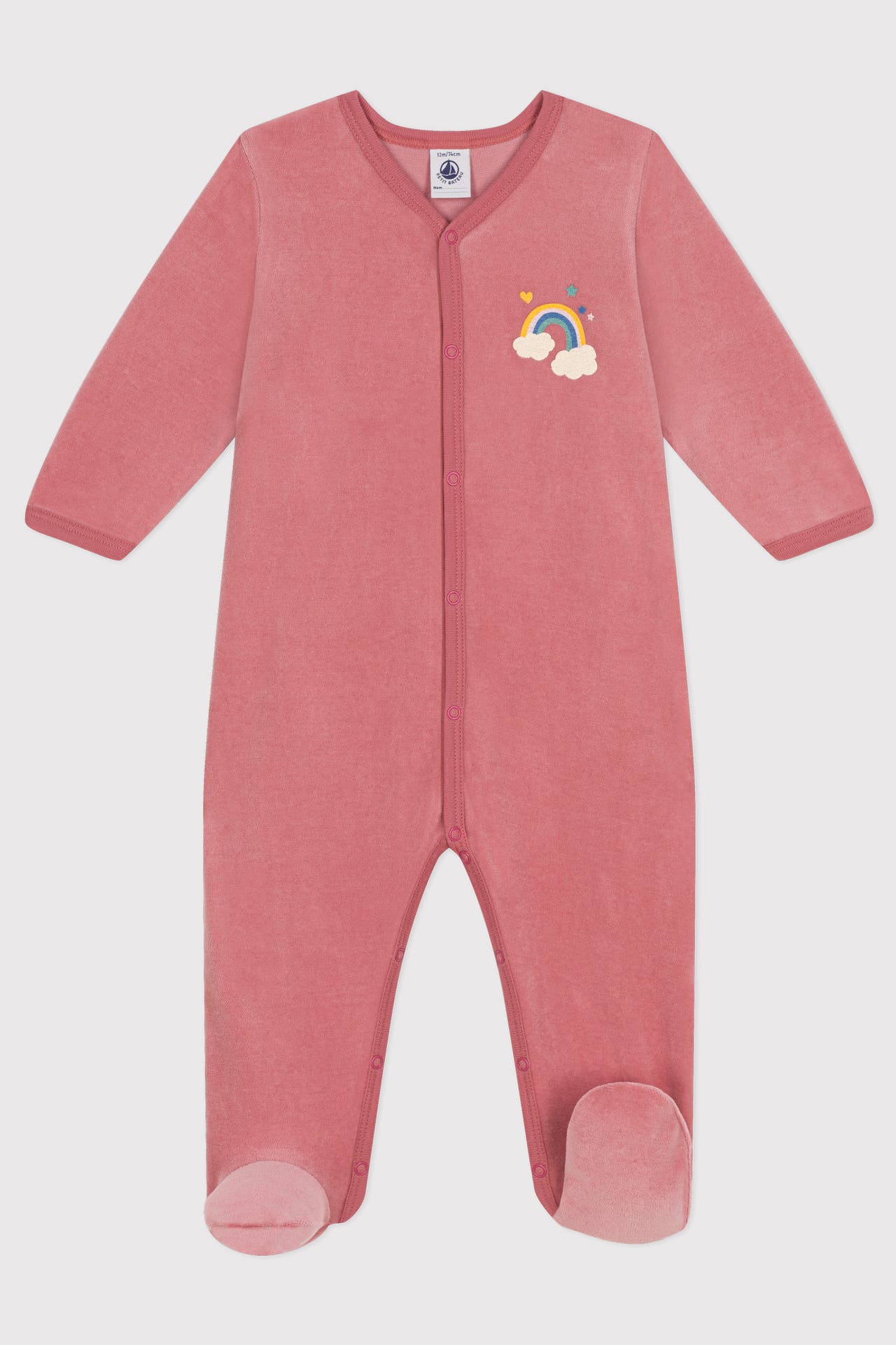 PETIT BATEAU Strampler fuchsia, Bild 1