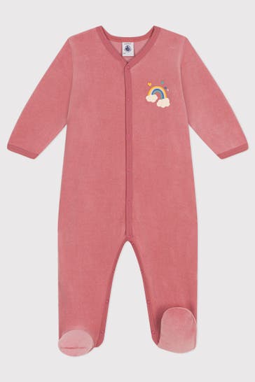 PETIT BATEAU Strampler fuchsia
