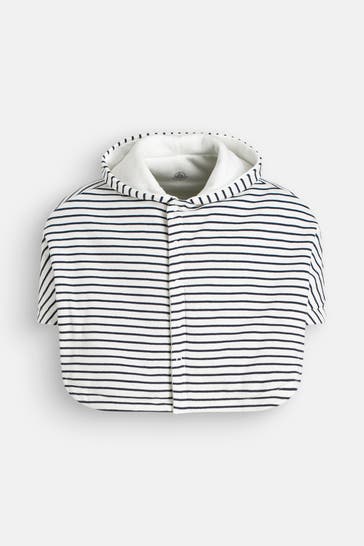 PETIT BATEAU Bade-Poncho gestreift