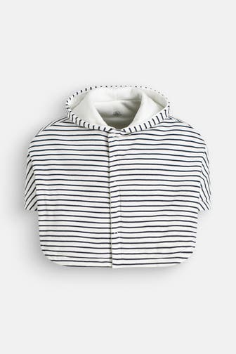 PETIT BATEAU Bade-Poncho gestreift