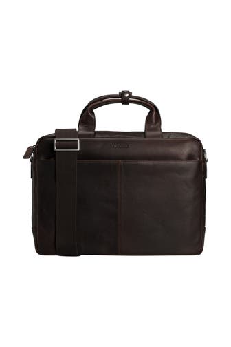 STRELLSON Messenger dunkelbraun