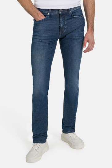 BALDESSARINI Jeans dunkelblau straight
