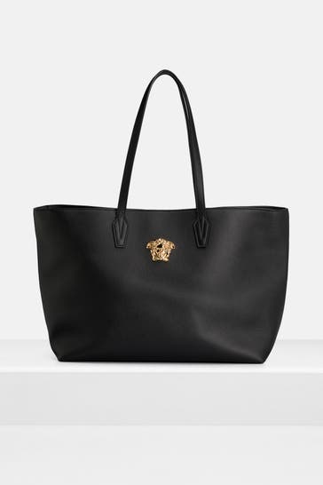 VERSACE Schultertasche schwarz