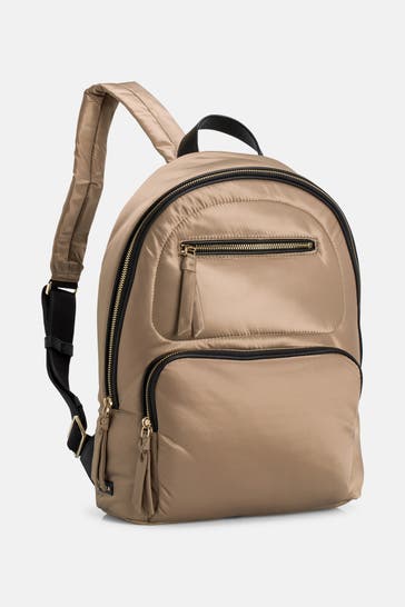 FURLA Rucksack 'Gaia' hellbraun