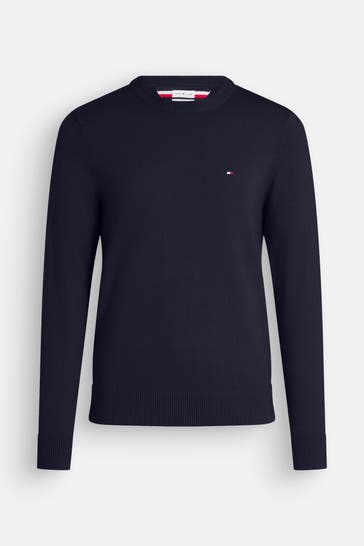 TOMMY HILFIGER Strickpullover nachtblau