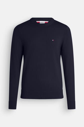 TOMMY HILFIGER Strickpullover nachtblau