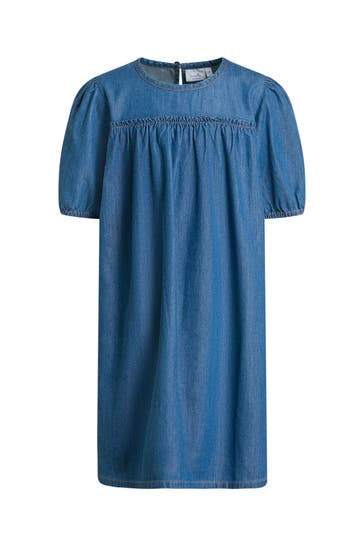 SANETTA Jeanskleid blau